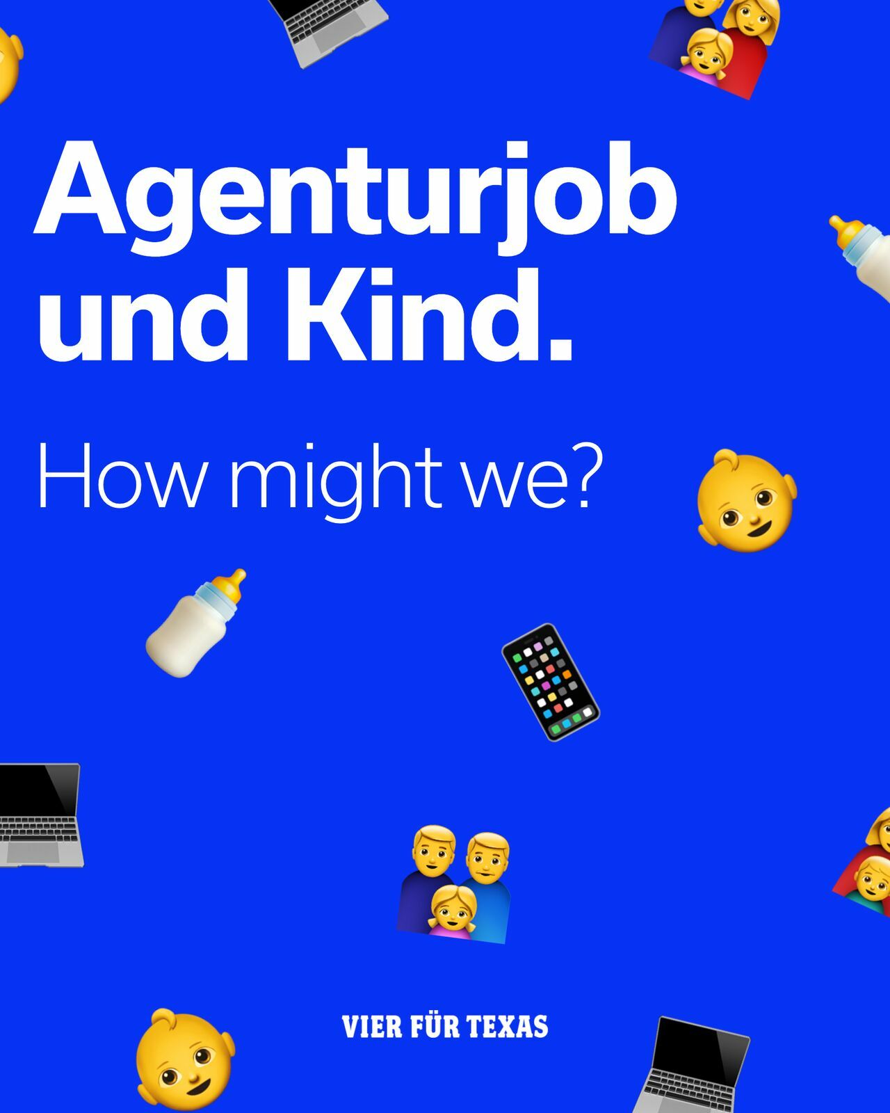 Agenturjob und Kind. Geht das?