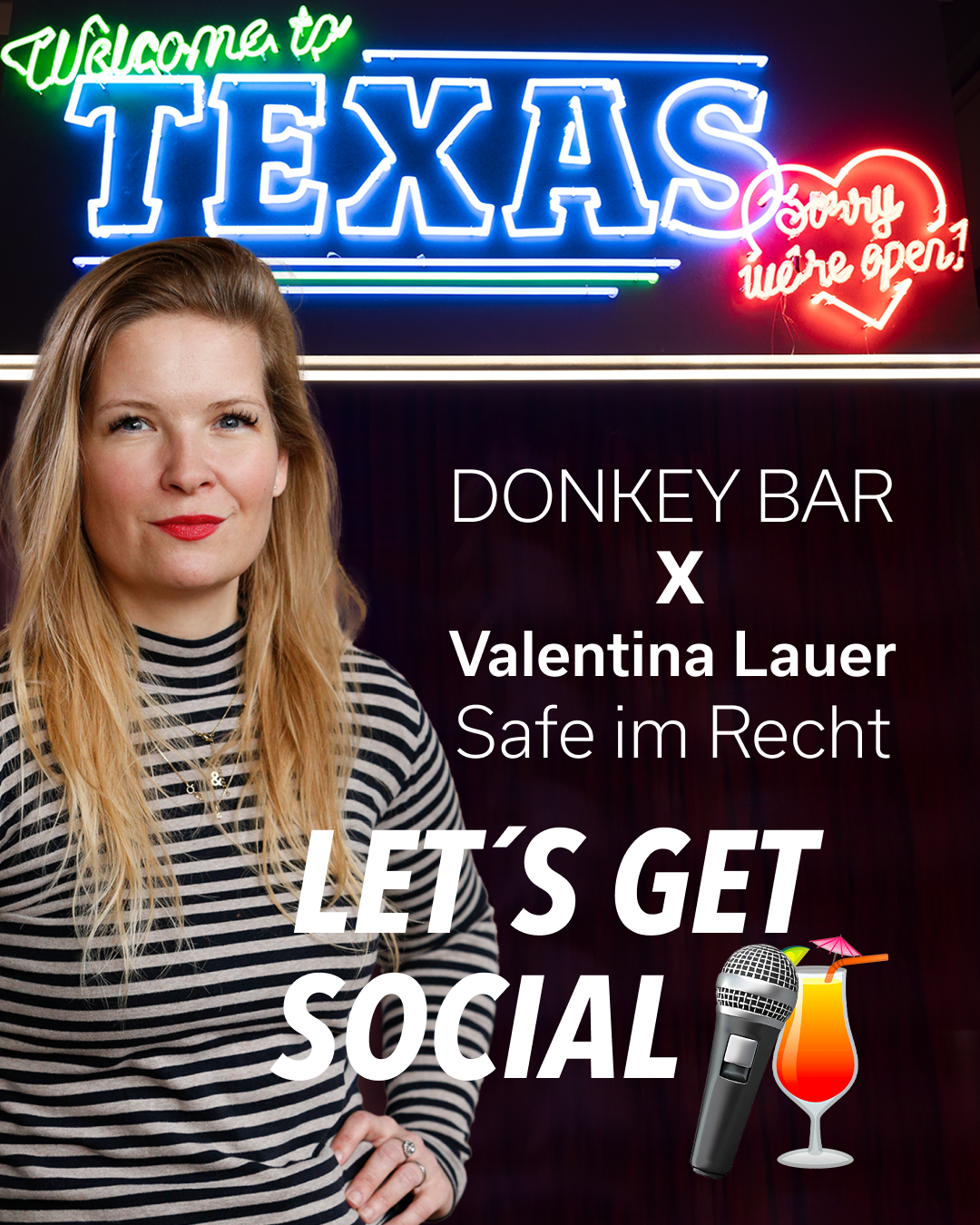 Donkey Bar reloaded: Wir starten mit LET'S GET SOCIAL