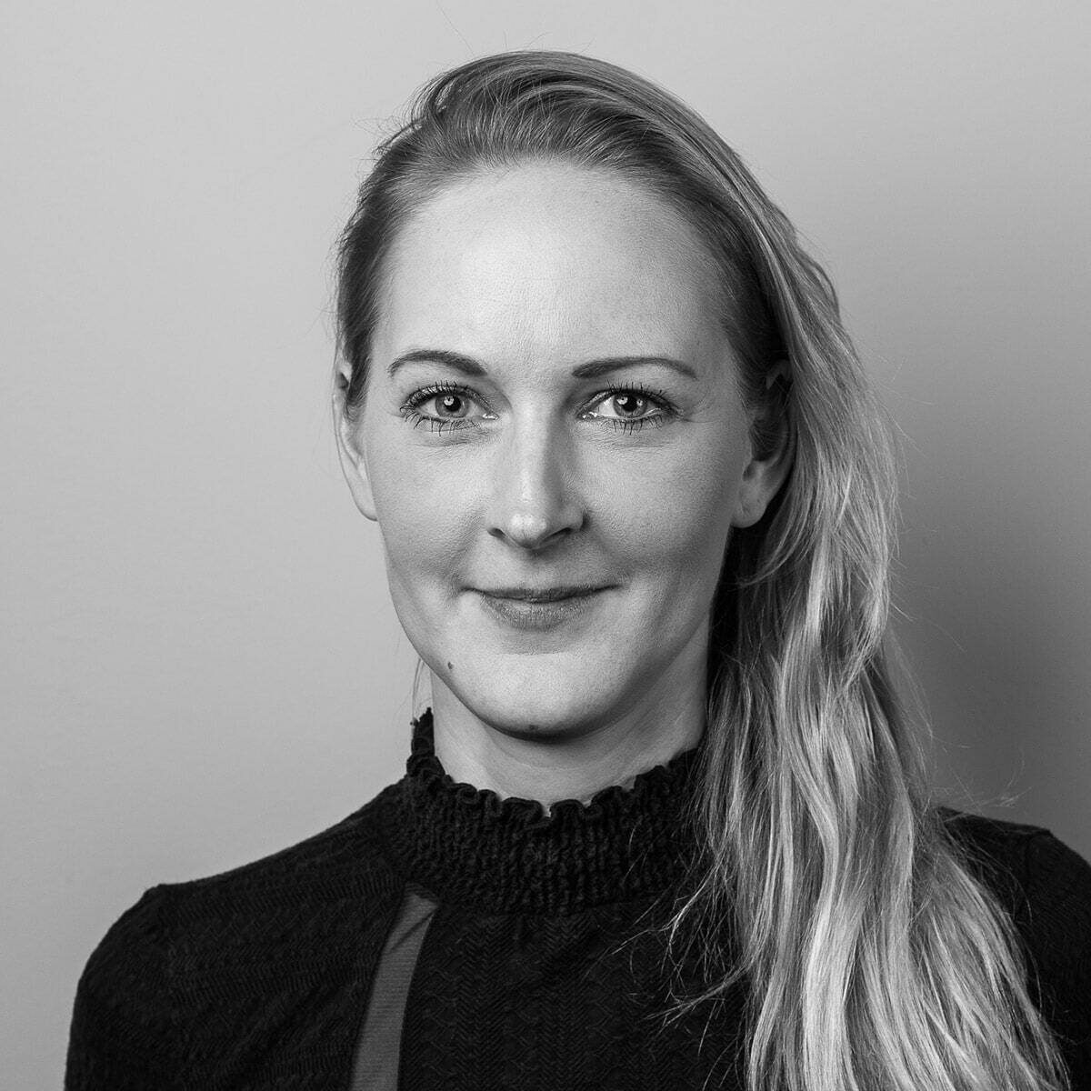 Texanerin Eva Simon schwarz-weiß