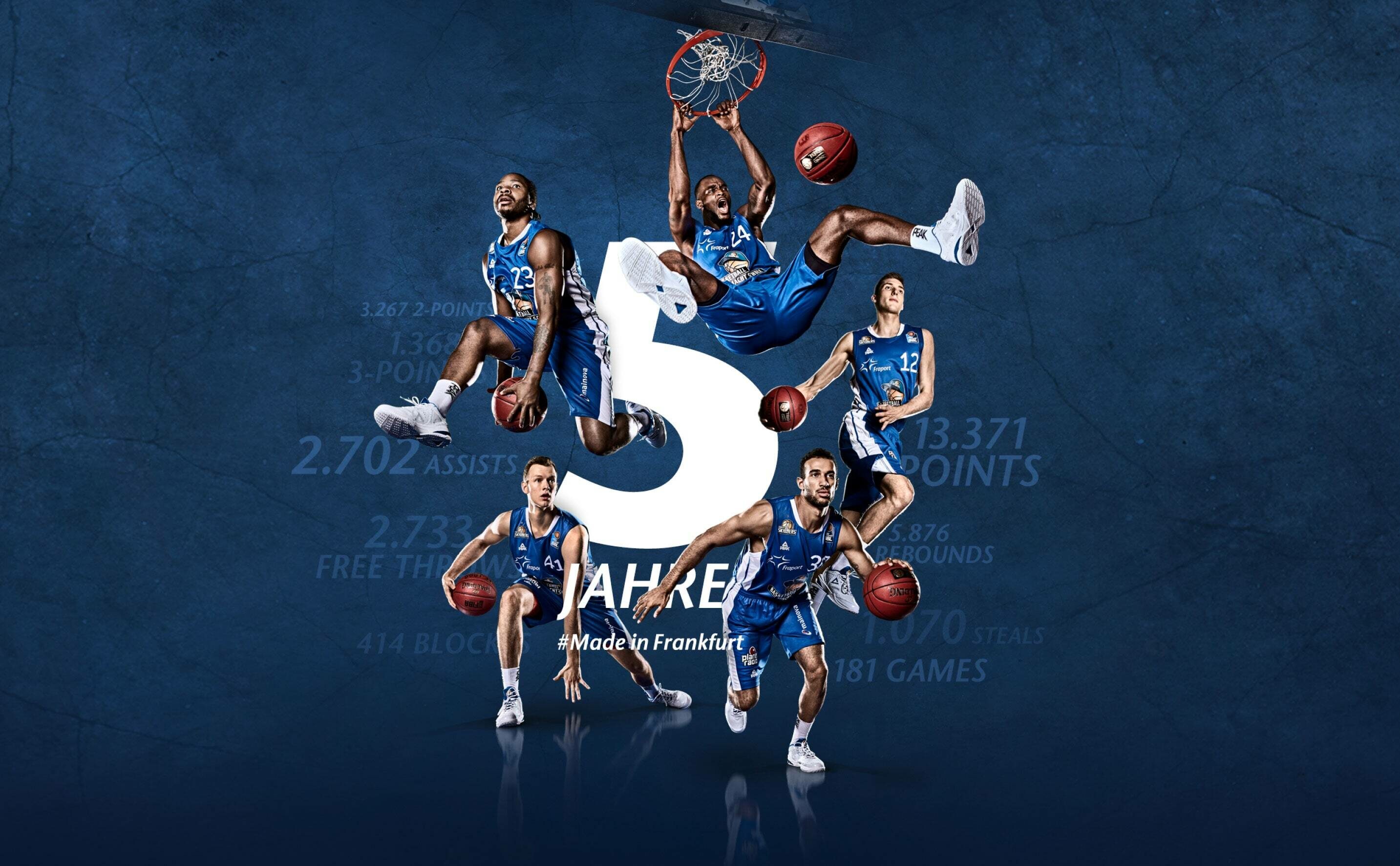 Fraport Skyliners 5 Jahre Skyliners