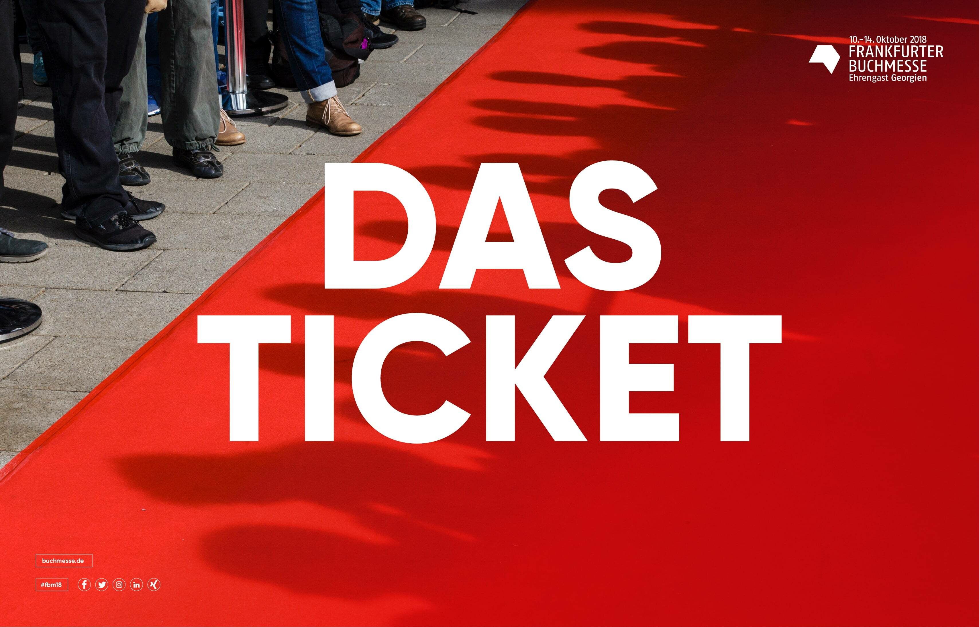 Frankfurter Buchmesse: Logo für Buchmessetickets