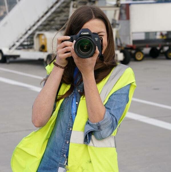 Fraport: Fotografin auf dem Rollfeld